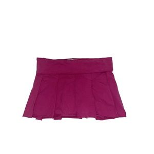 Hard Tails Berry colored Super Mini skort, %90 Cotton, thick fabric 💕